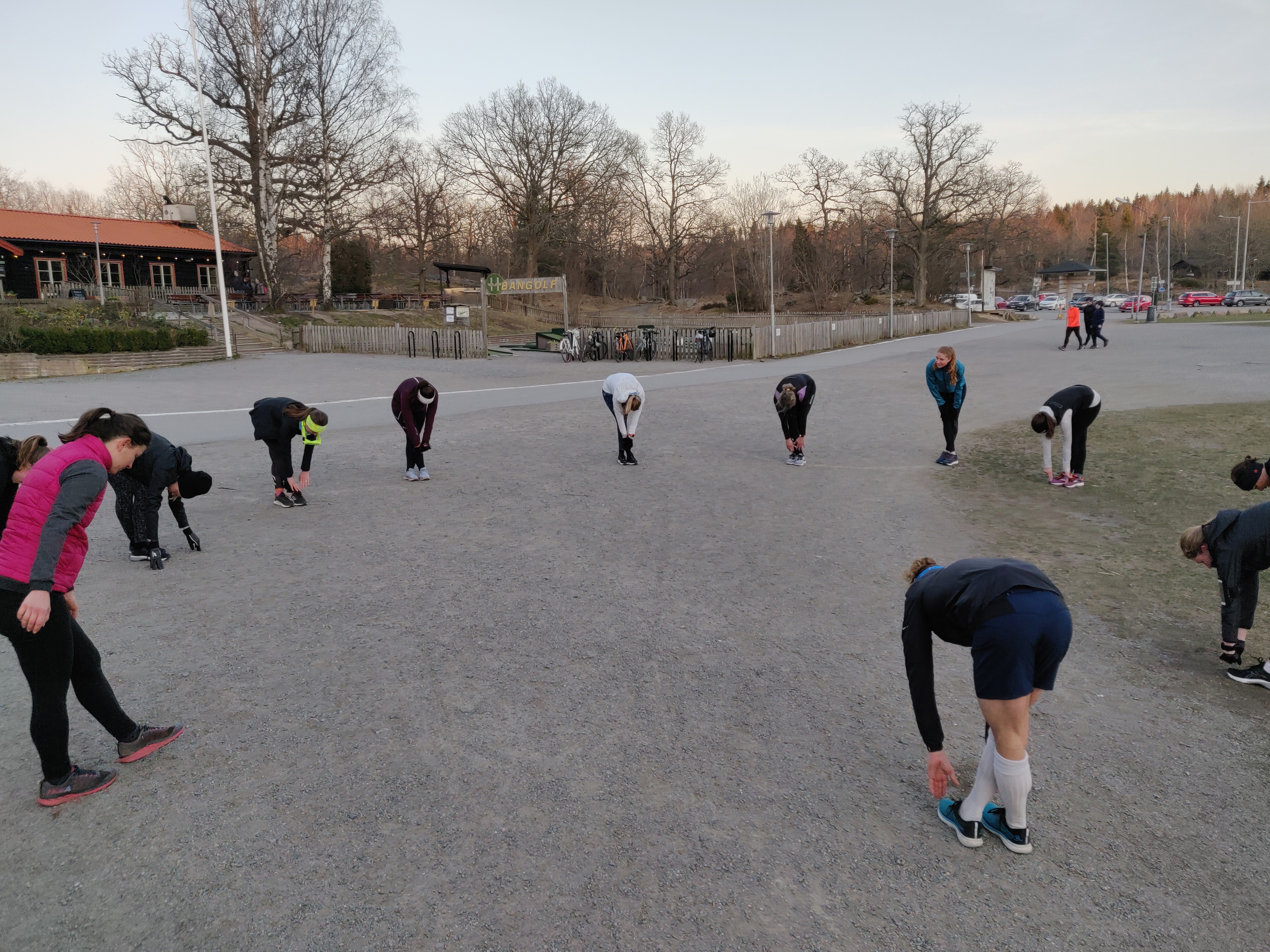 Vi håller avstånden